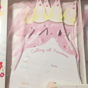 👑NWT Williams Sonoma Princess👑Invitation Box Set